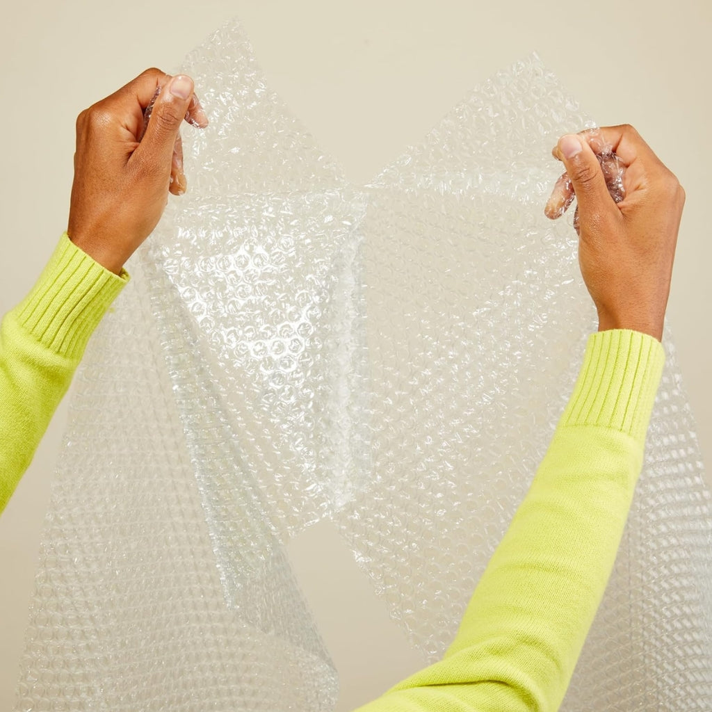 Klar Bobleplast Rulle 30 cm x 53 m, Små 4,8 mm Bobler