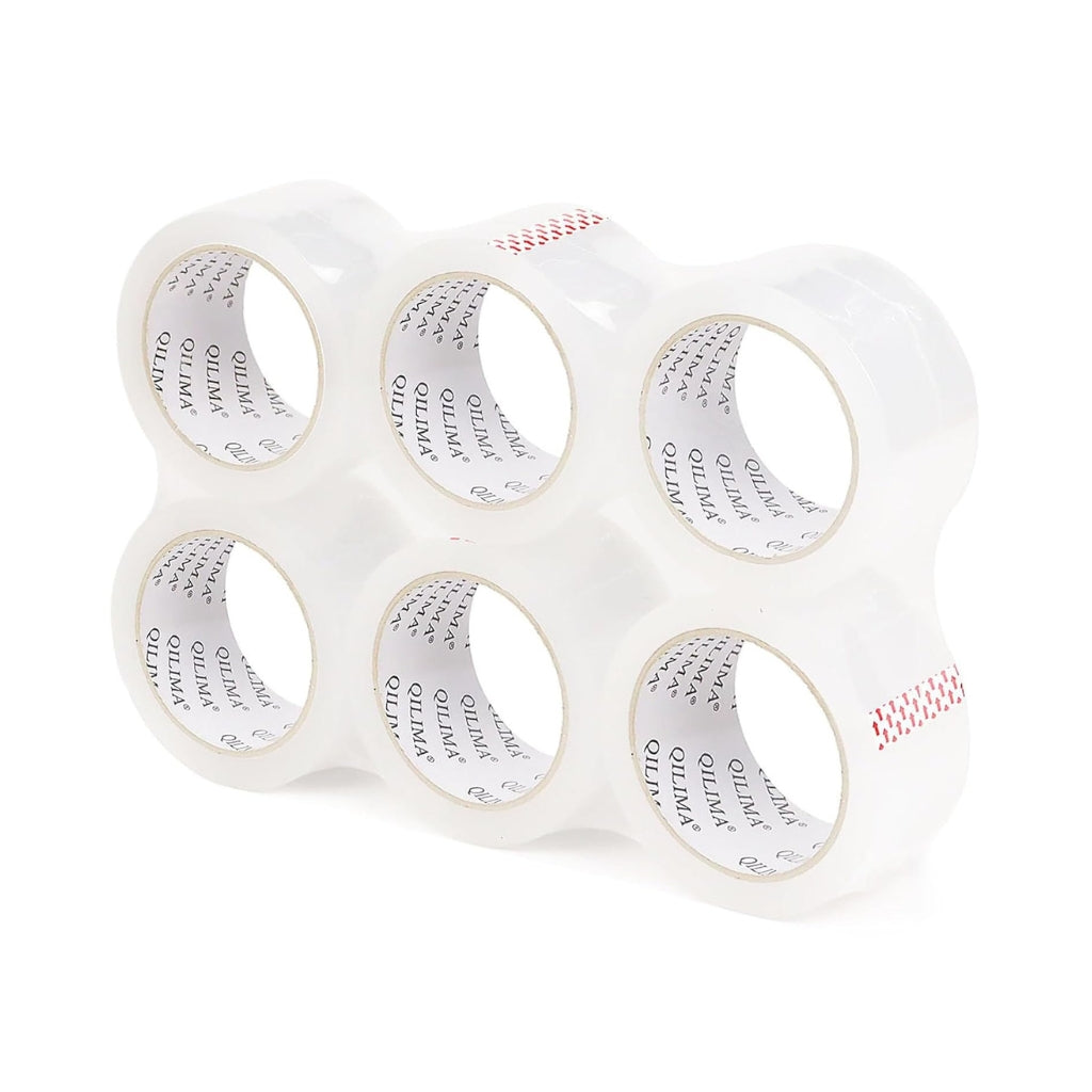 Klar pakketape 48 mm x 66 m, 6 ruller